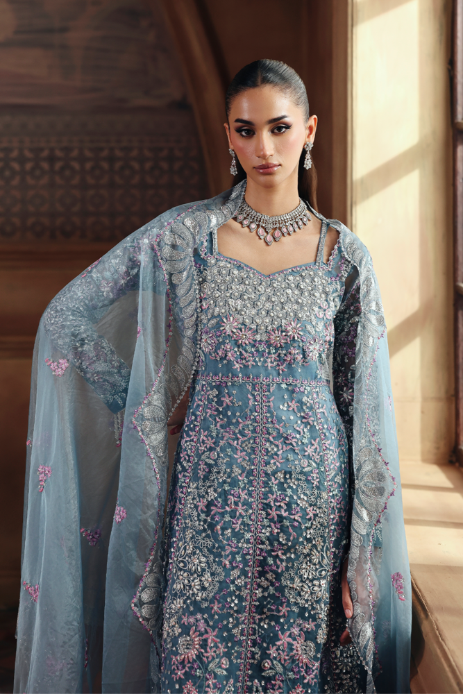 Rajbari | Sage Luxury Formals | Elysia -  Rajbari Ladies Clothes - Original Designer Dress - House of Maryam