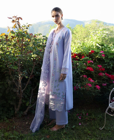 Republic Womenswear | Aylin Summer Lawn 24 | Meleze (D4-A) -  Republic Womenswear Luxury - Original Designer Dress - House of Maryam