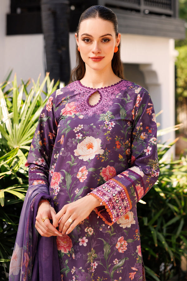 Farasha | Printed Essentials | Majestic Purple -  Farasha Ladies Clothes - Original Designer Dress - House of Maryam
