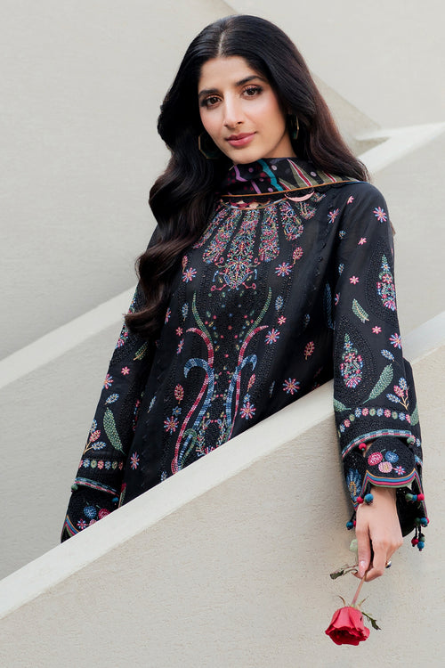 Jazmin | Shahkaar Luxury Lawn 25 | SL25-D10 -  Jazmin Ladies Clothes - Original Designer Dress - House of Maryam