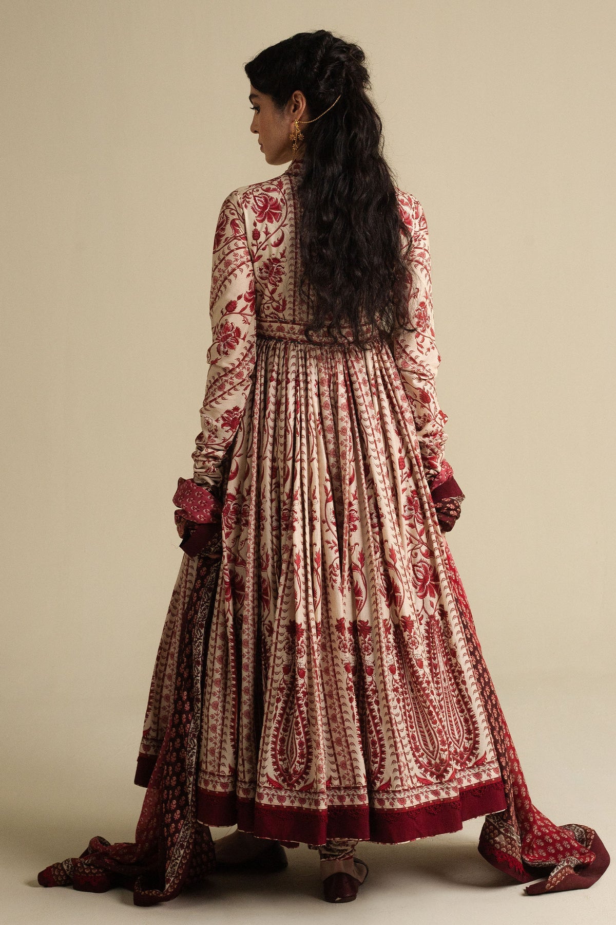 Zara Shahjahan | Anarkali 25 | Kashmiri-D1 -  Zara Shahjahan Ladies Clothes - Original Designer Dress - House of Maryam