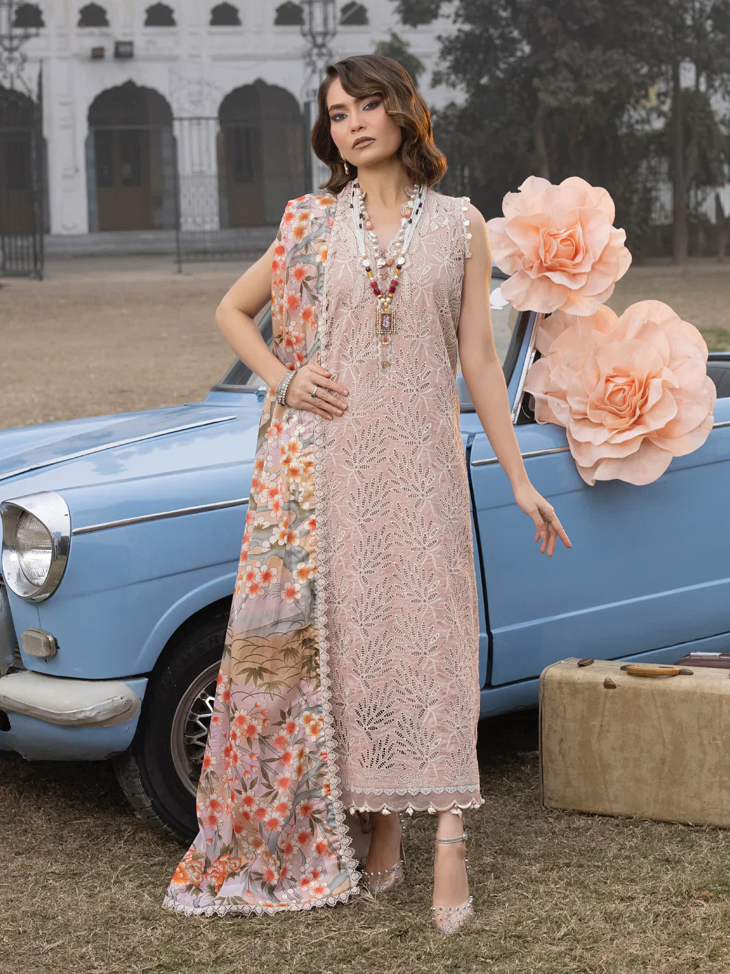 Faiza Faisal | Maya Luxury Lawn | Amirah -  Faiza Faisal Luxury - Original Designer Dress - House of Maryam