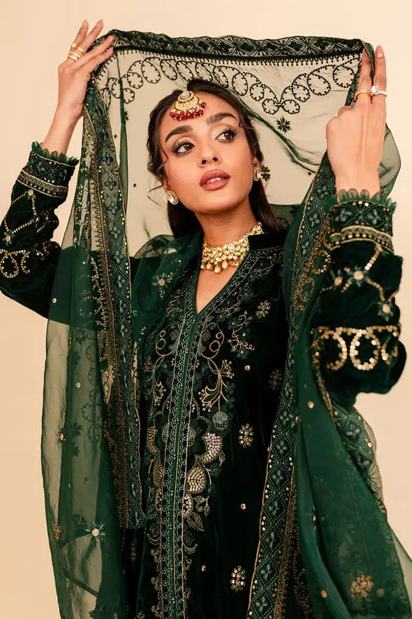 Nureh | Shades of Winter | Ratan -  Nureh Luxury - Original Designer Dress - House of Maryam