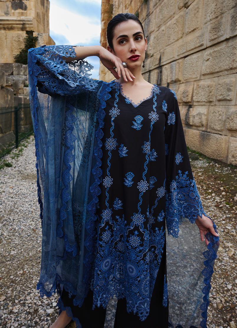Image | Lawnkari 25 | Hala -  Image Ladies Clothes -  House of Maryam