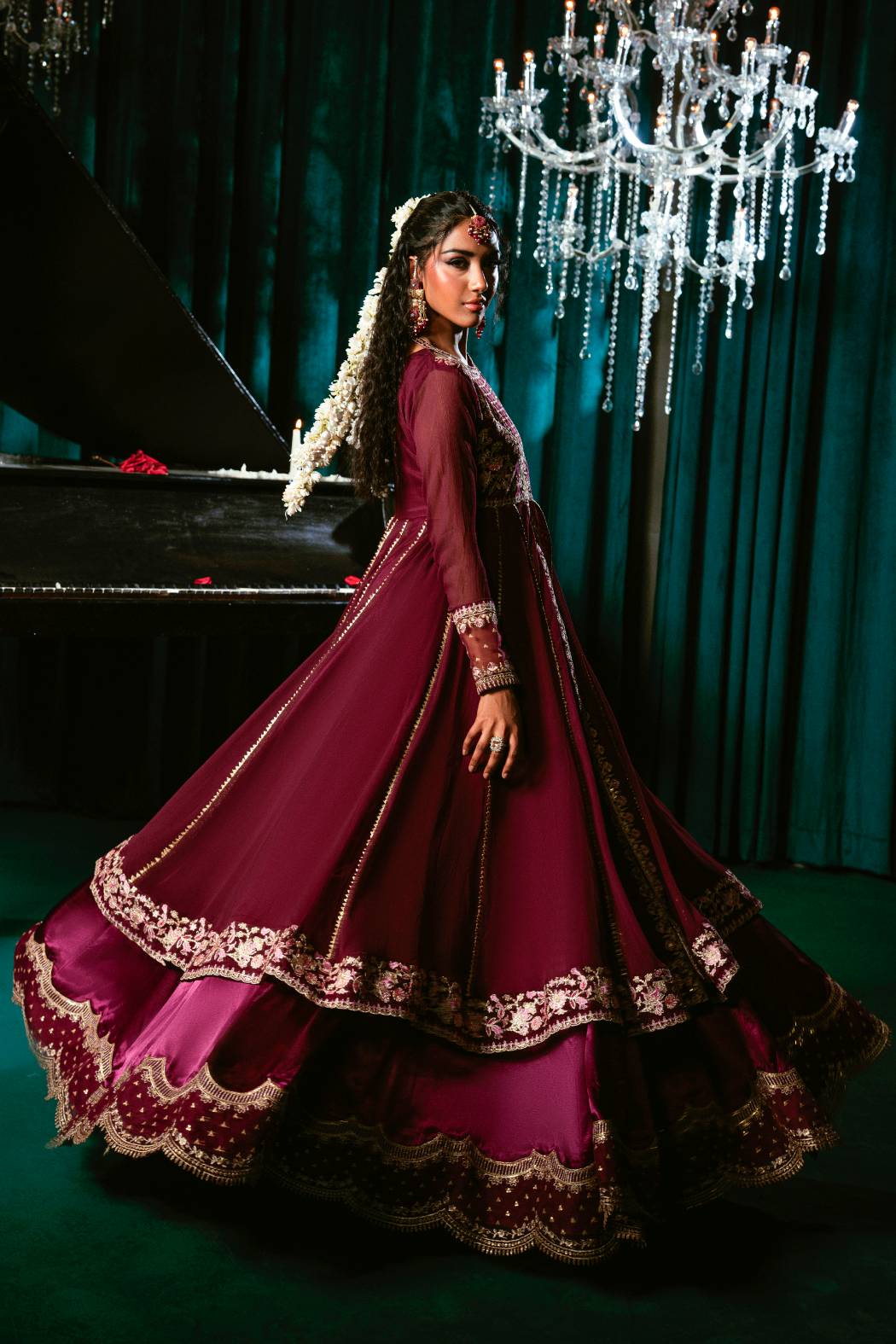 Hania & Umaimaz | Festive Collection | Zimal -  Hania & Umaima  - Original Designer Dress - House of Maryam