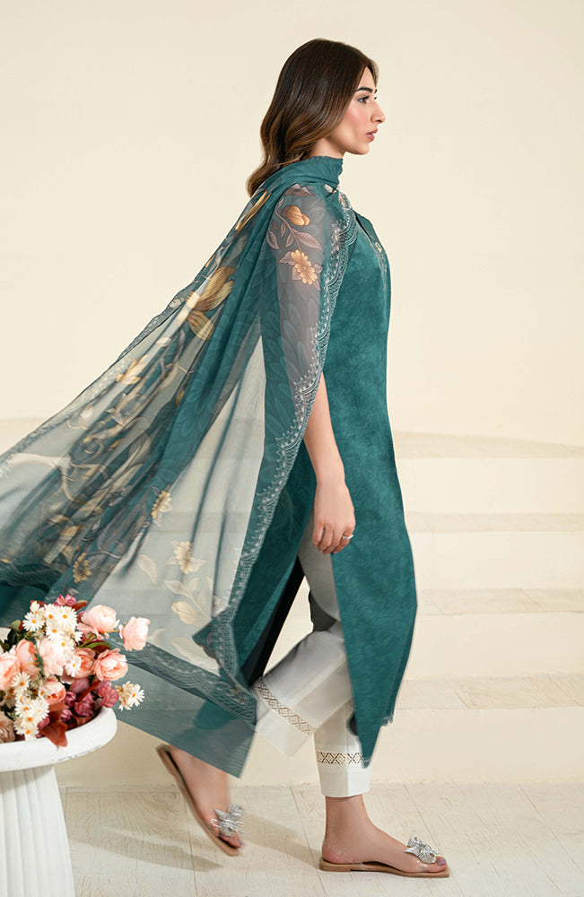 Seran | Daffodils Lawn 24 | Jules -  Seran Casuals - Original Designer Dress - House of Maryam