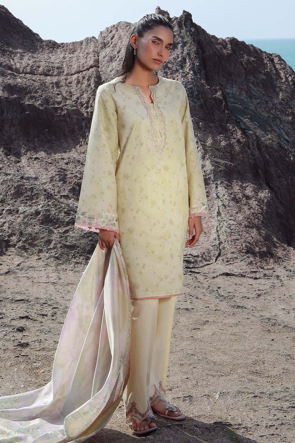 Seran | Afsanah Lawn 25 | SAHAR -  Seran Ladies Clothes - Original Designer Dress - House of Maryam