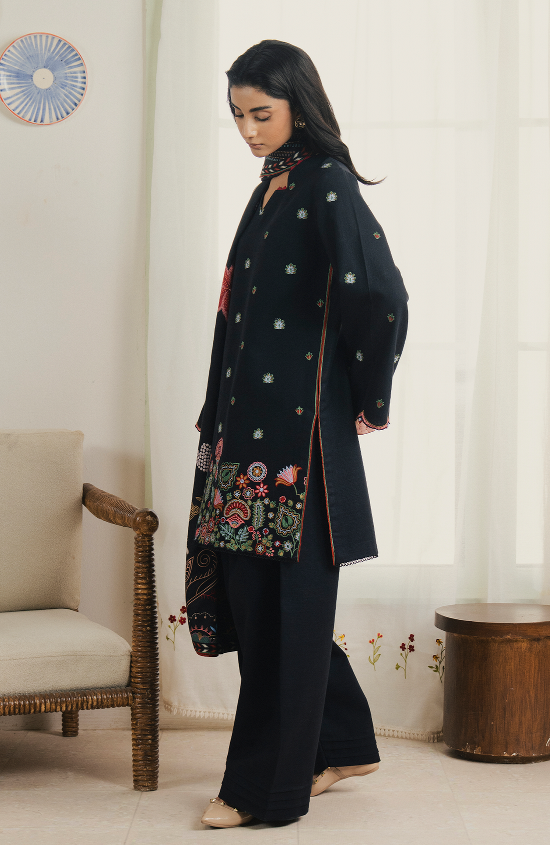 Seran | Winter Embroidered 25 | Nythea