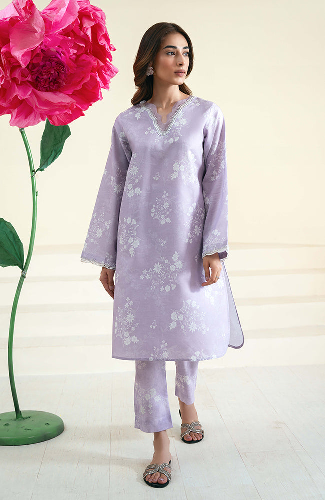 Seran | Daffodils Lawn 24 | Arden -  Seran Casuals - Original Designer Dress - House of Maryam