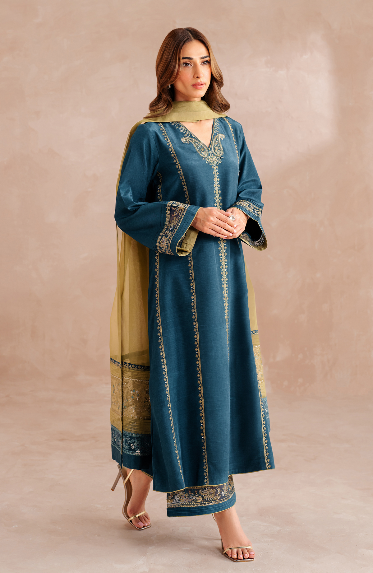 Seran | Eid Luxe Pret 25 | AURIC -  Seran Ladies Clothes - Original Designer Dress - House of Maryam