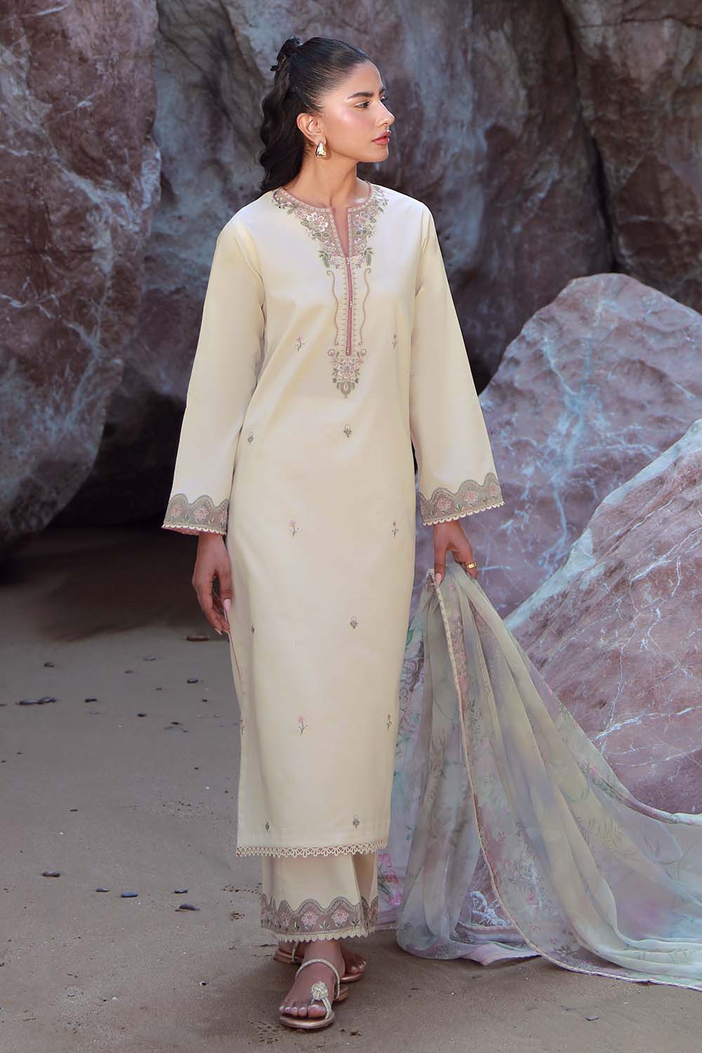 Seran | Afsanah Lawn 25 | AYLIN -  Seran Ladies Clothes - Original Designer Dress - House of Maryam