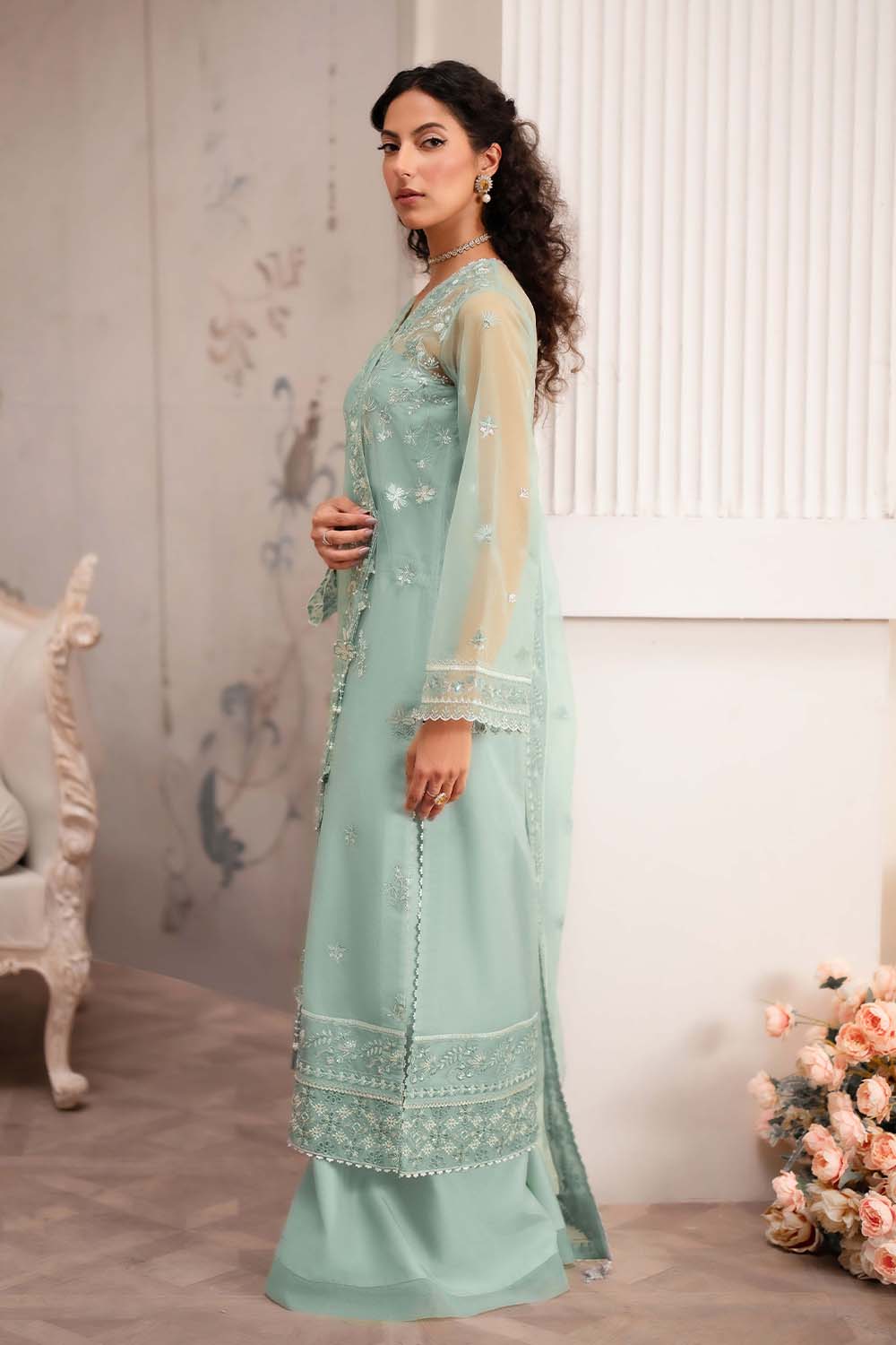 Seran | Aurelle Luxury Formals 24 | MADELEINE by Designer Seran - House of Maryam - Pakistani Designer Ethnic Wear in {{ shop.shopifyCountryName }}