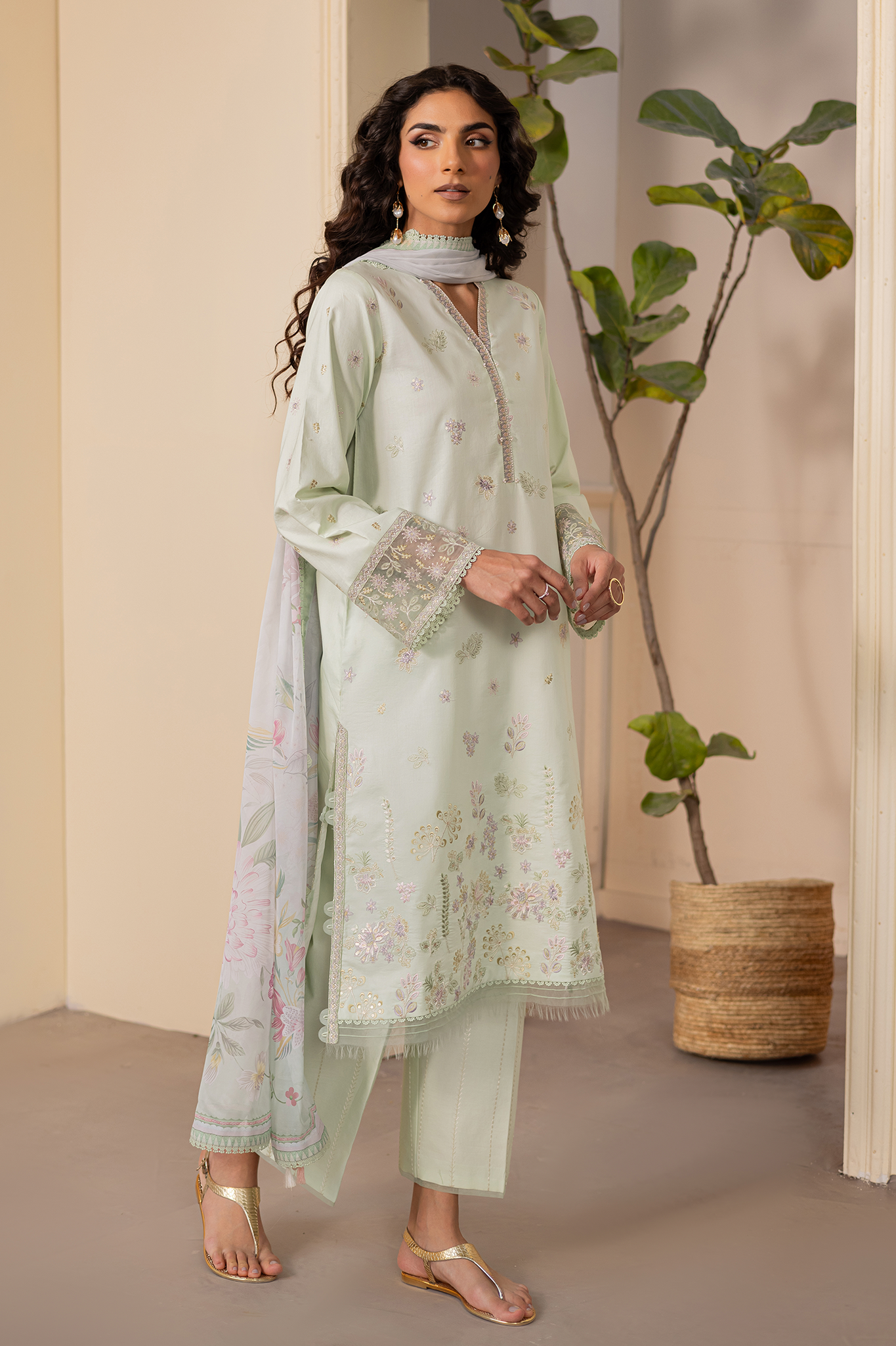 Seran | Nayab Eid Lawn | ABEER -  Seran Ladies Clothes -  House of Maryam