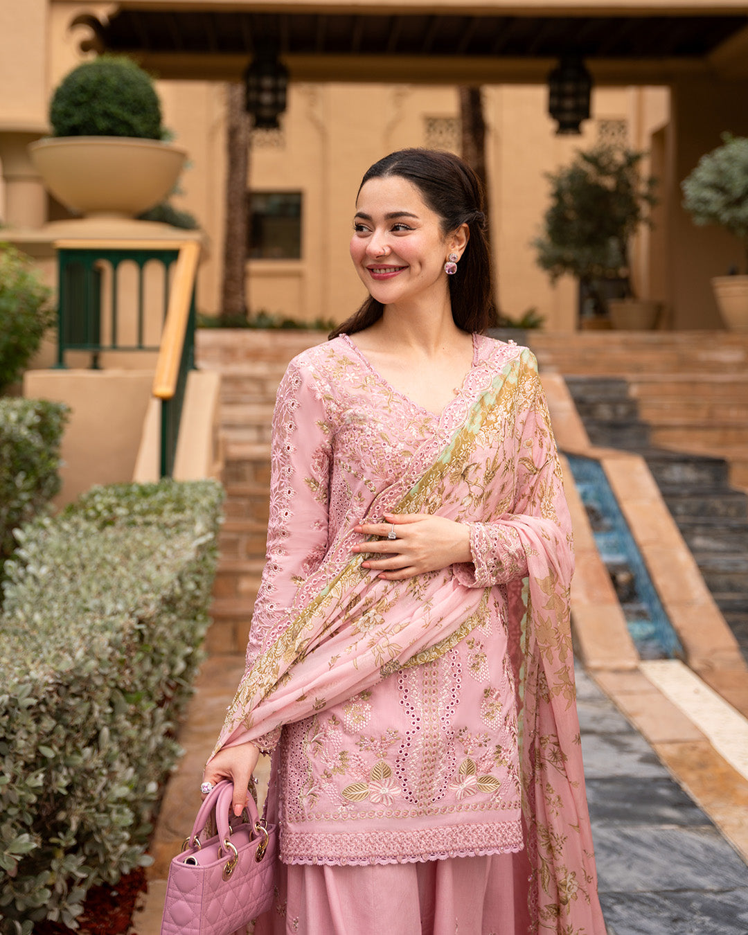 Faiza Saqlain | Aya Luxury Lawn 26' | Asja-3