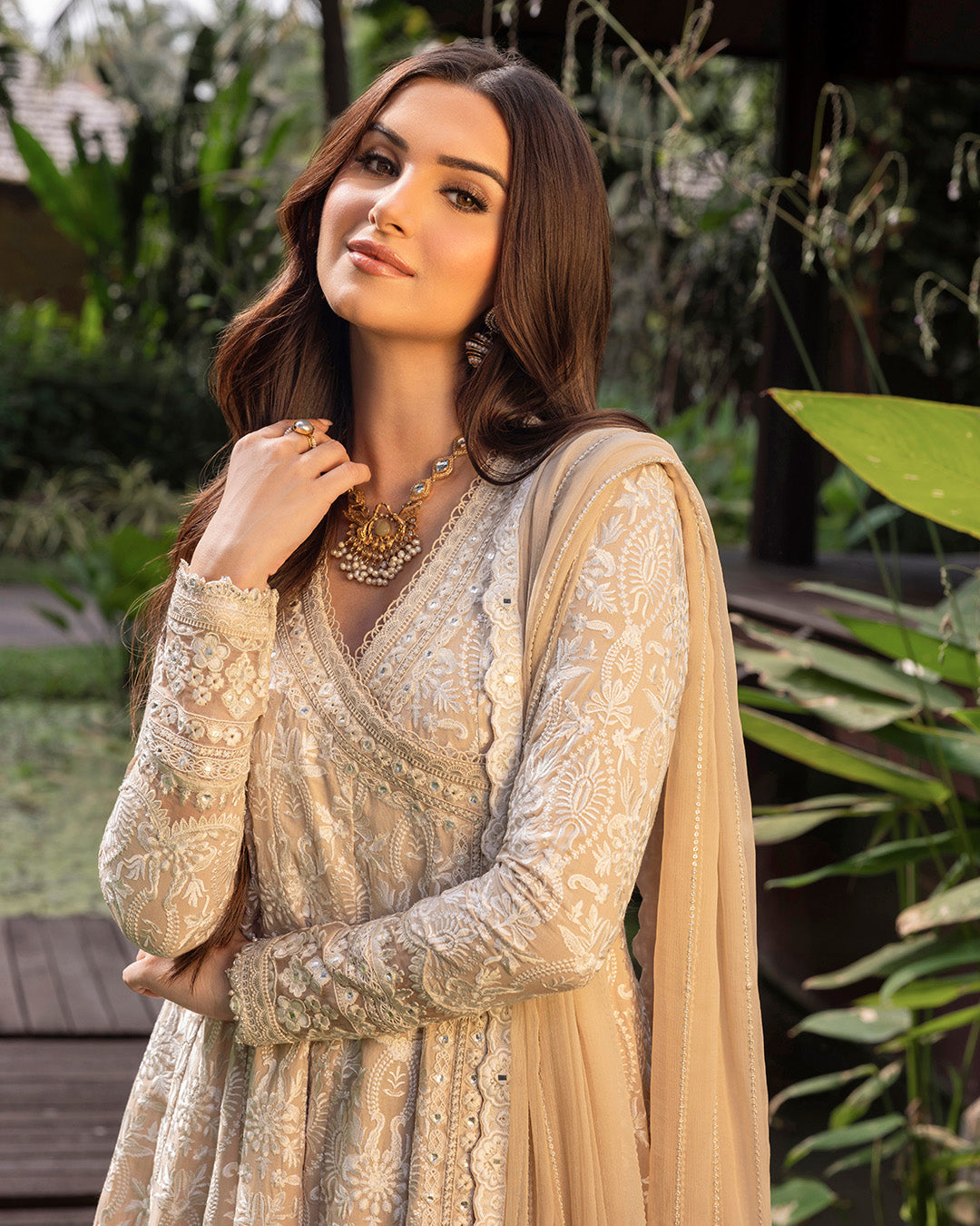 Faiza Saqlain | Zinnia Lawn 25 | Ilima -  Faiza Saqlain Ladies Clothes - Original Designer Dress - House of Maryam
