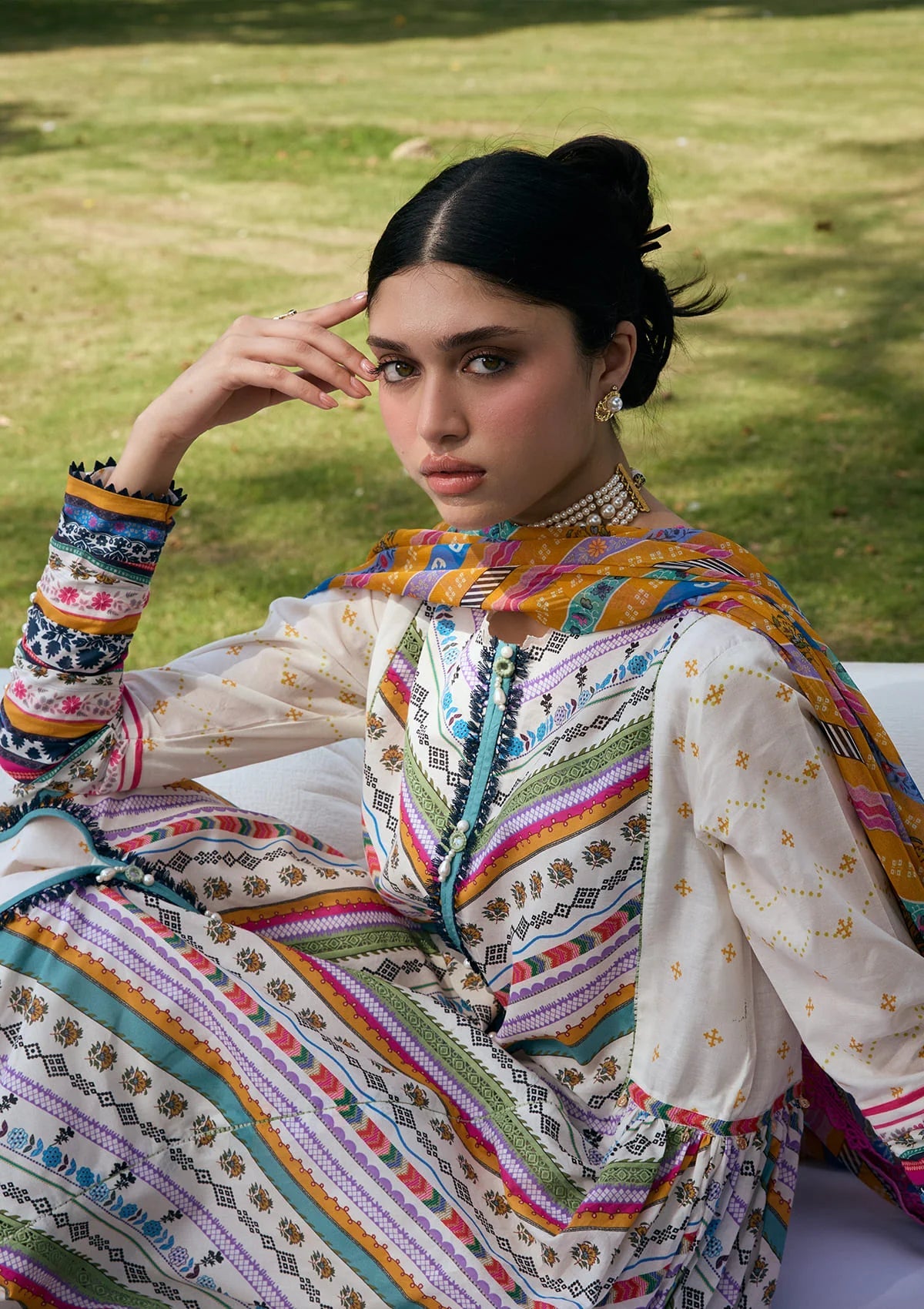 Kahf Premium | Prints Collection 26 | KPS-2A YASMEEN, image 3