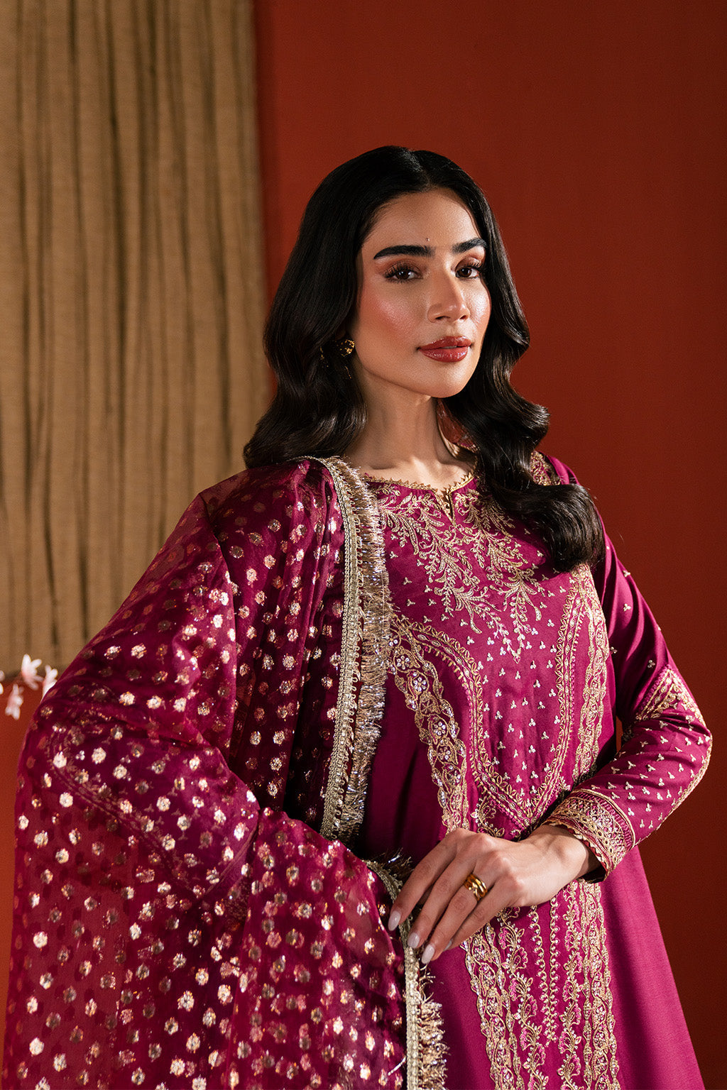 Neeshay | Raw Silk | RTW-RS-01 -  Neeshay Ladies Clothes - Original Designer Dress - House of Maryam