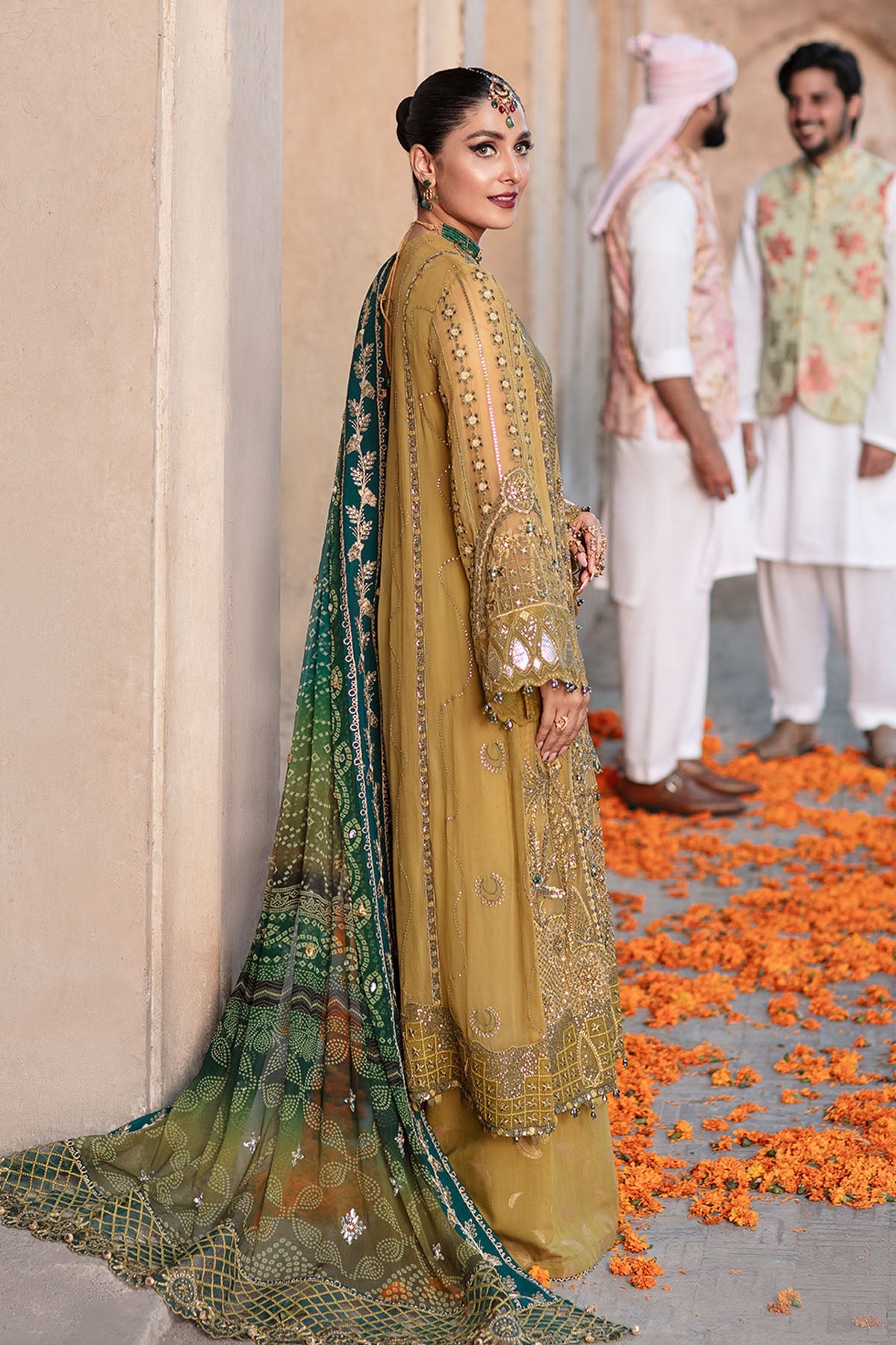 Nureh | Jhoomro 25' | Chunri -  Nureh jhoomro 25 - Original Designer Dress - House of Maryam