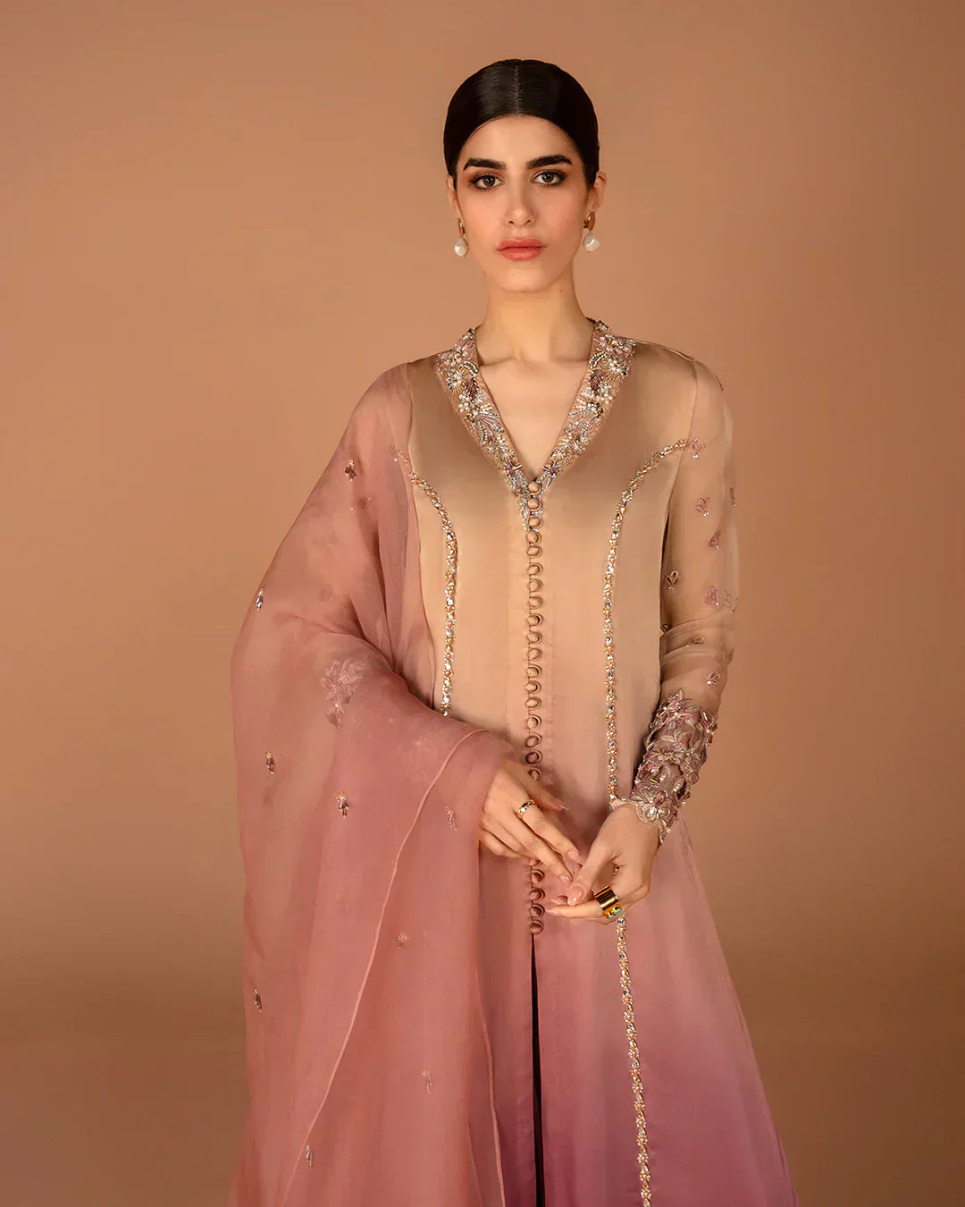 Faiza Saqlain | Aleira Evening Edit 24 | Eshe -  Faiza Saqlain Formal - Original Designer Dress - House of Maryam