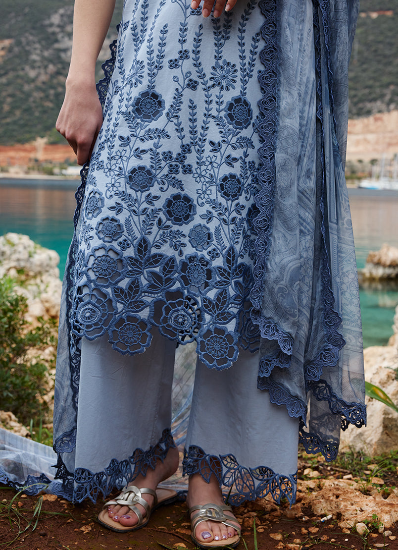 Image | Lawnkari 25 | Zayna -  Image Ladies Clothes - Original Designer Dress - House of Maryam