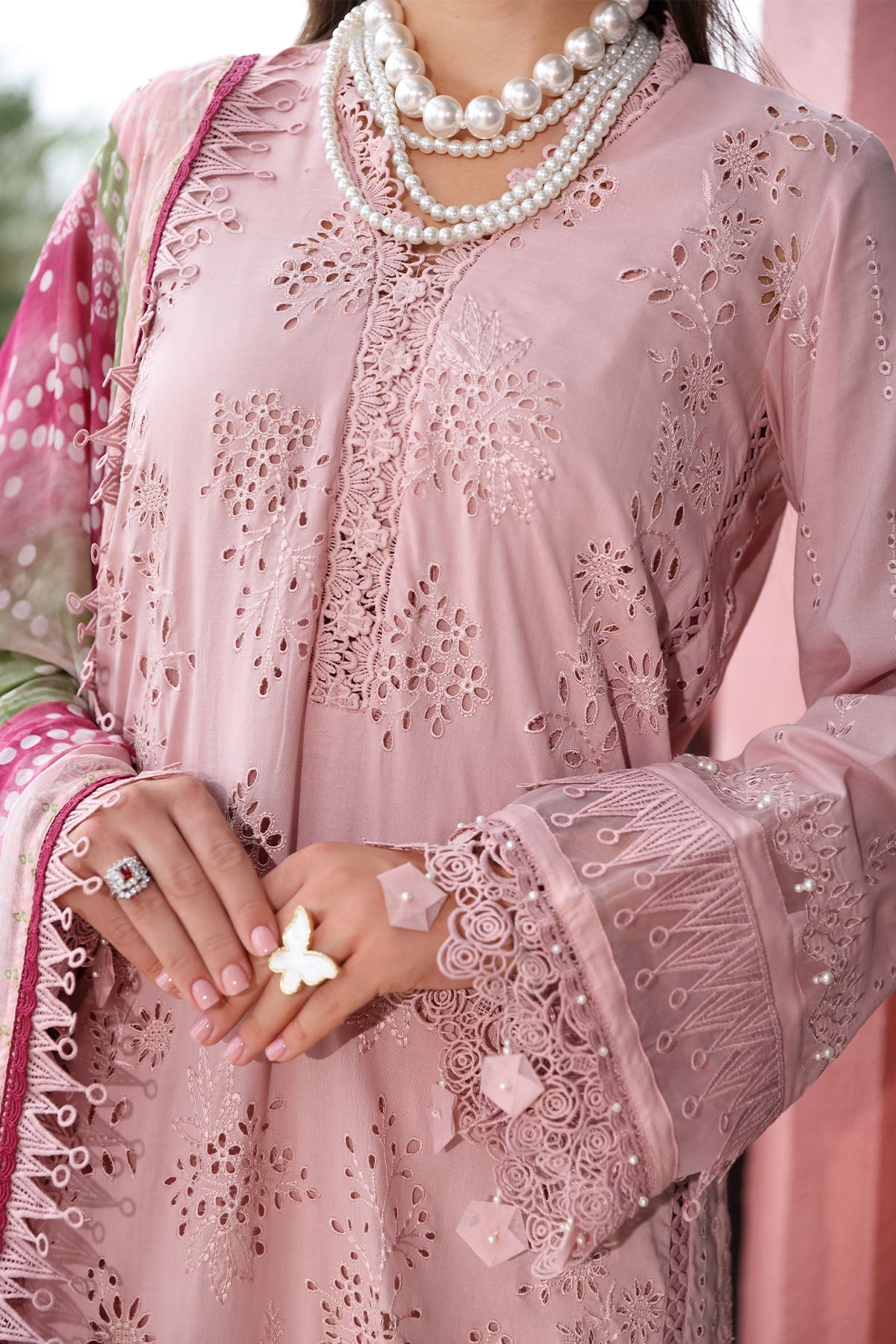 Nureh | Bazaar Lawn 25 | NE-106 -  Nureh Ladies Clothes - Original Designer Dress - House of Maryam
