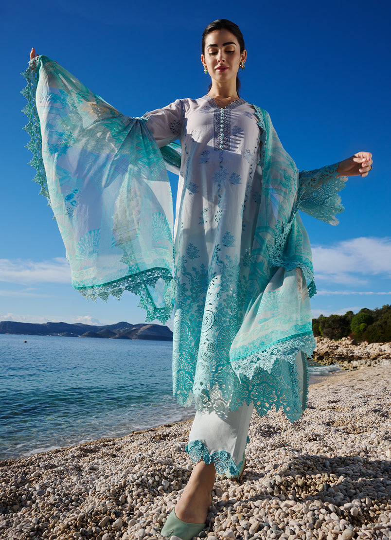 Image | Lawnkari 25 | Rim -  Image Ladies Clothes - Original Designer Dress - House of Maryam