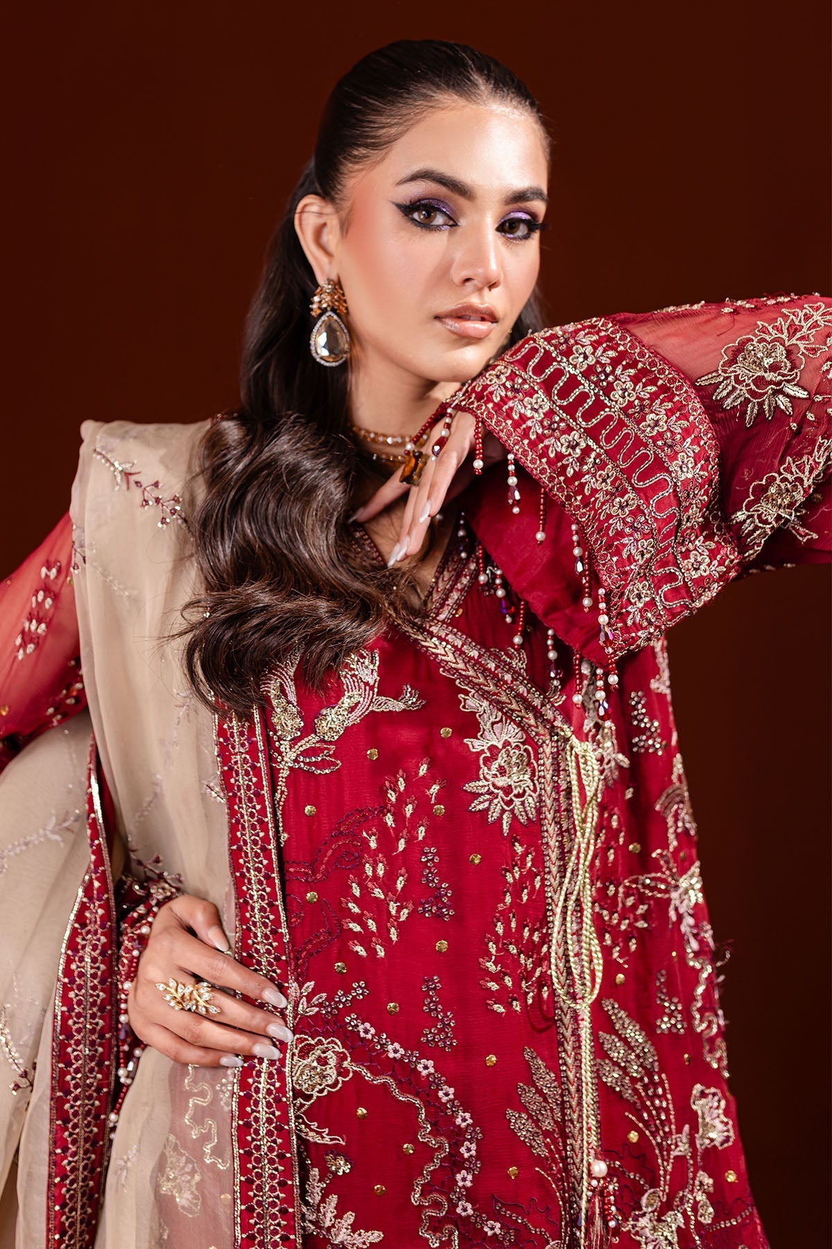 Nureh | Fancy Formals | NP-474 -  Nureh Bridal - Original Designer Dress - House of Maryam