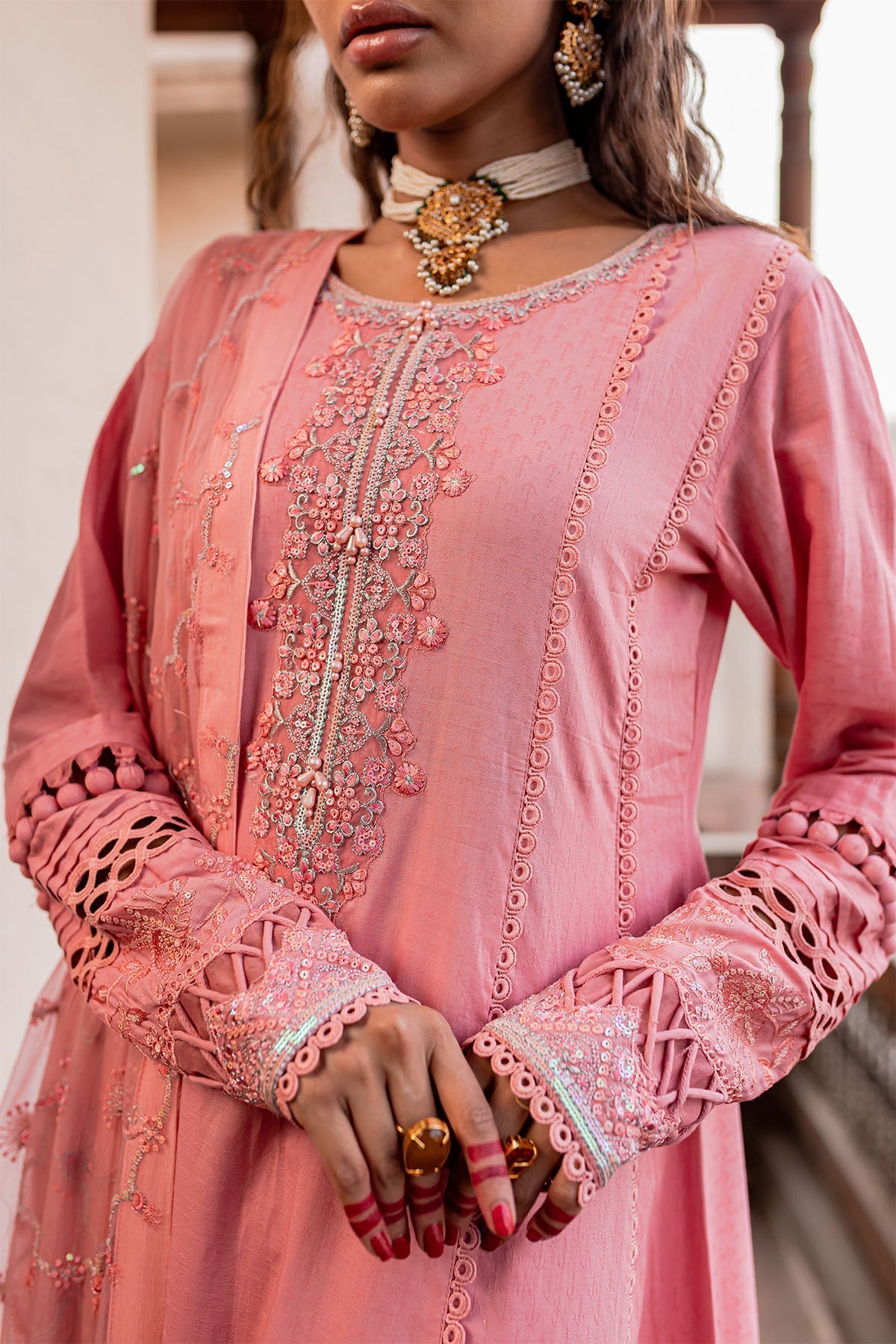 Nureh | Lawn Jacquard | NS-76 -  Nureh Ladies Clothes - Original Designer Dress - House of Maryam