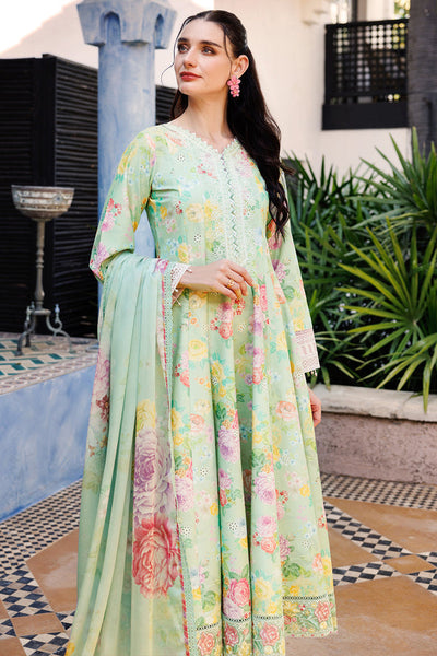 Farasha | Printed Essentials | Mint Dew -  Farasha Ladies Clothes - Original Designer Dress - House of Maryam