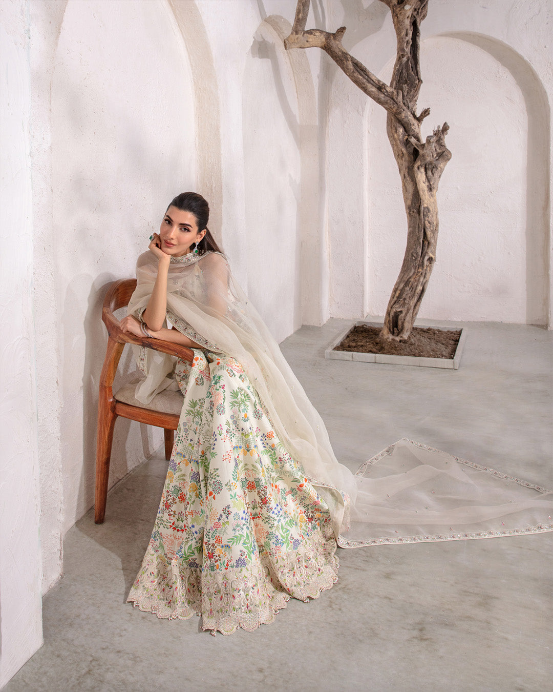 Faiza Saqlain | Lenora Luxury Pret | Floretta -  Faiza Saqlain Formal - Original Designer Dress - House of Maryam