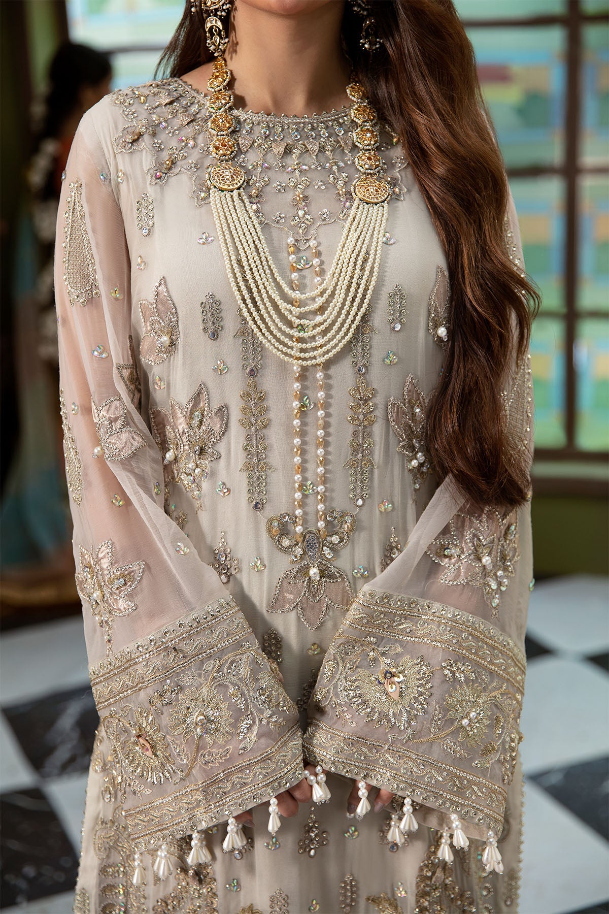 Nureh | Jhoomro 25' | NL-51 - FASANA -  Nureh jhoomro 25 - Original Designer Dress - House of Maryam