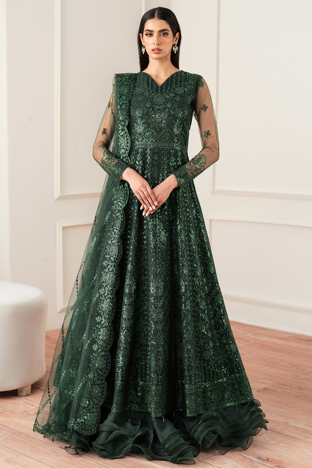 Farasha | Essence Formals 25 | Emerald Muse -  Farasha Ladies Clothes - Original Designer Dress - House of Maryam