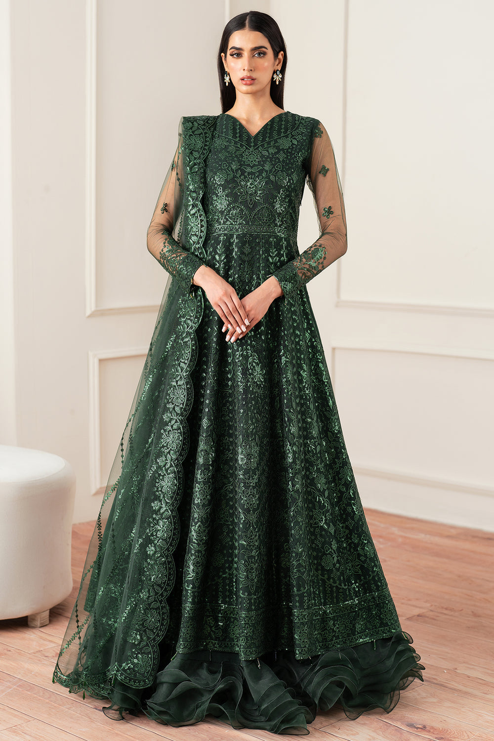 Farasha | Essence Formals 25 | Emerald Muse -  Farasha Ladies Clothes - Original Designer Dress - House of Maryam