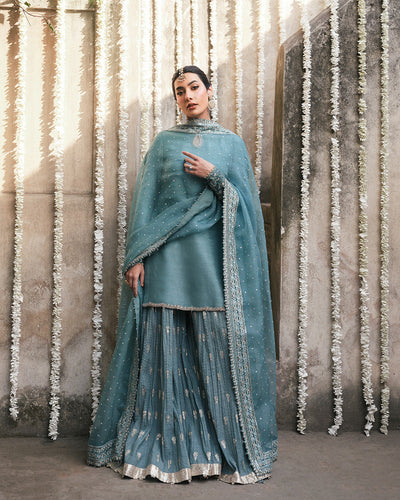 Faiza Saqlain | Zimmal Formals | Tisha -  Faiza Saqlain Ladies Clothes - Original Designer Dress - House of Maryam