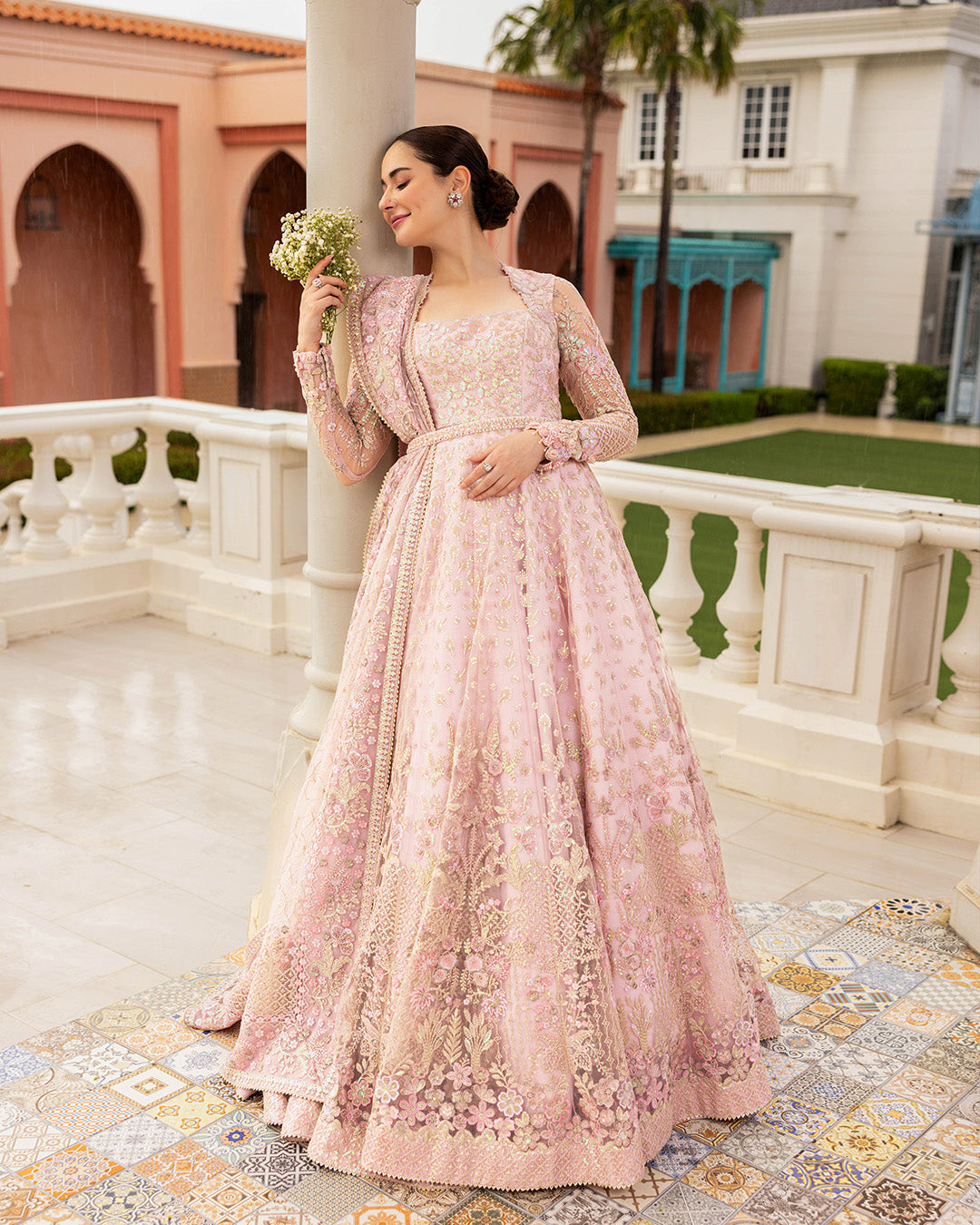 Faiza Saqlain | Neorah Wedding Festive 24| Ruzova by Designer Faiza Saqlain - House of Maryam - Pakistani Designer Ethnic Wear in {{ shop.shopifyCountryName }}