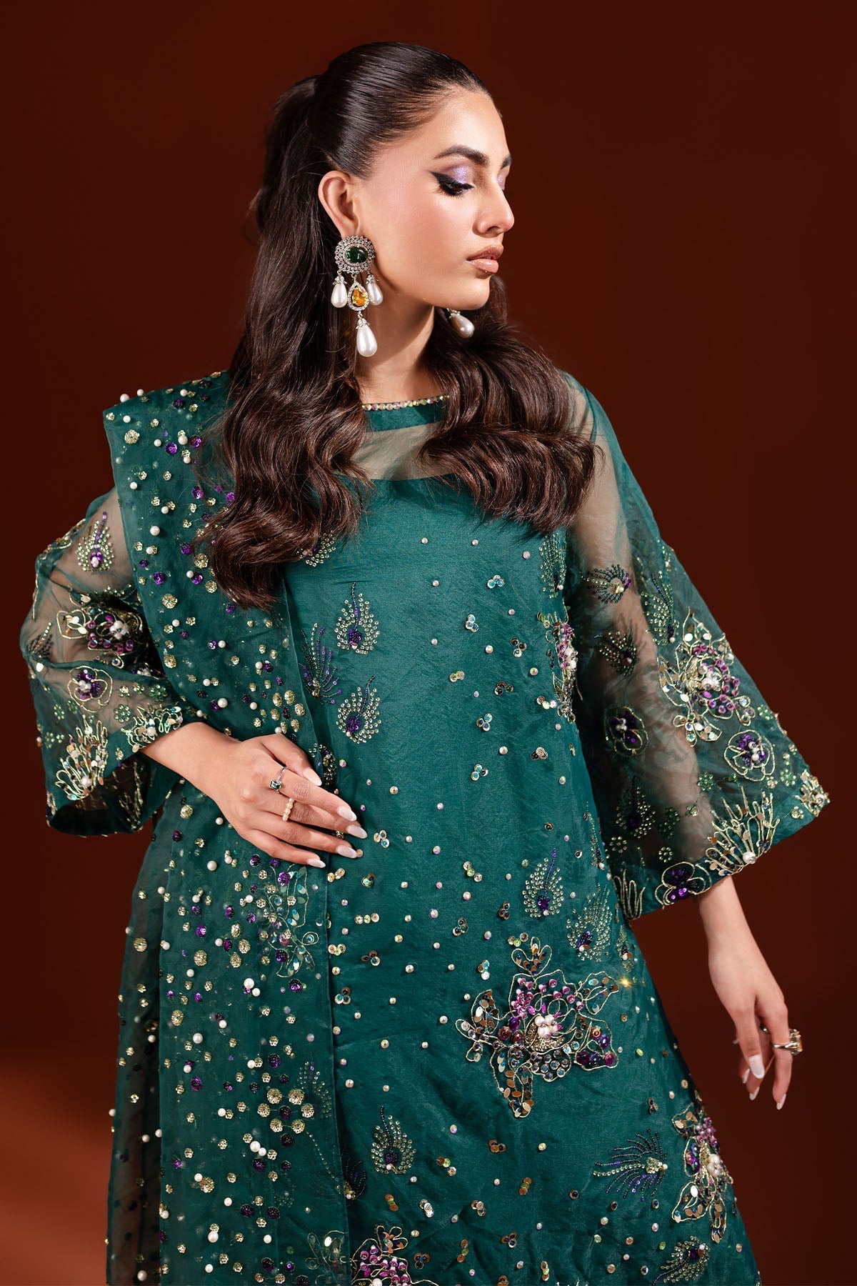 Nureh | Tiny Twinkles | NP-468 -  Nureh Formal - Original Designer Dress - House of Maryam