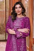 Farasha | Dastoor Embroidered Lawn SS24 | TEMPTING BERY by Designer Farasha - House of Maryam - Pakistani Designer Ethnic Wear in {{ shop.shopifyCountryName }}