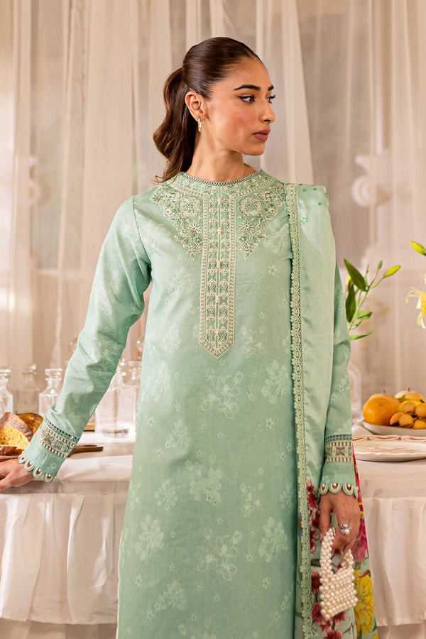 Farasha | Seraya Lawn 24 | SAGE -  Farasha Luxury - Original Designer Dress - House of Maryam