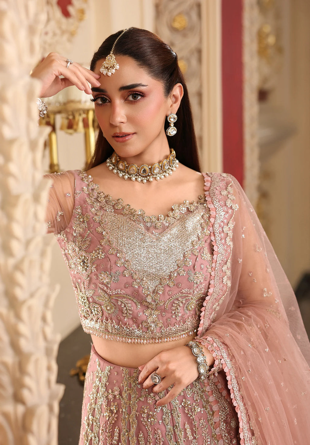 Elaf Premium | Stardom Formal Handwork 25 | ESH-02 GLAMOROUS -  Elaf Premium Ladies Clothes - Original Designer Dress - House of Maryam