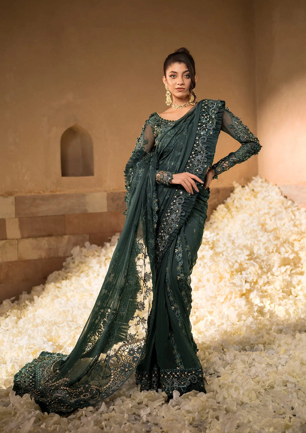 Elaf Premium | Formal Handwork Collection | EFH-01 JAHAN ARA -  Elaf Premium Ladies Clothes - Original Designer Dress - House of Maryam