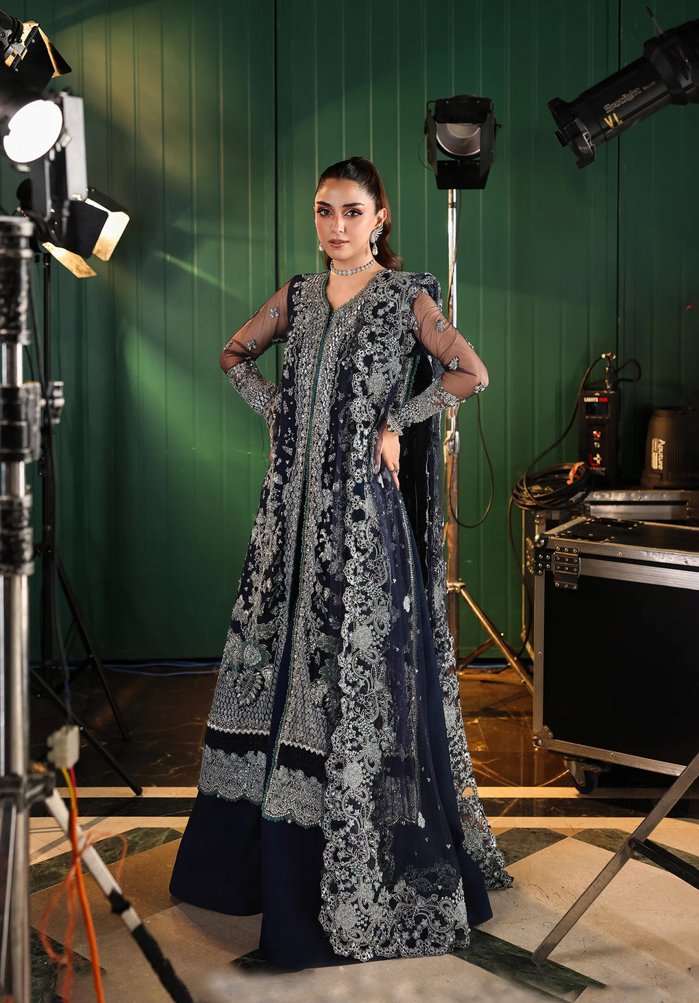 Elaf Premium | Stardom Formal Handwork 25 | ESH-06 SKYFALL -  Elaf Premium Ladies Clothes - Original Designer Dress - House of Maryam