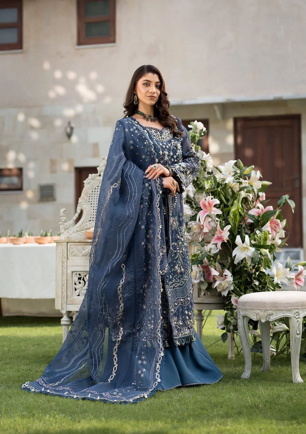 Elaf Premium | Formal Handwork Collection | EFH-04 FALAK -  Elaf Premium Ladies Clothes - Original Designer Dress - House of Maryam