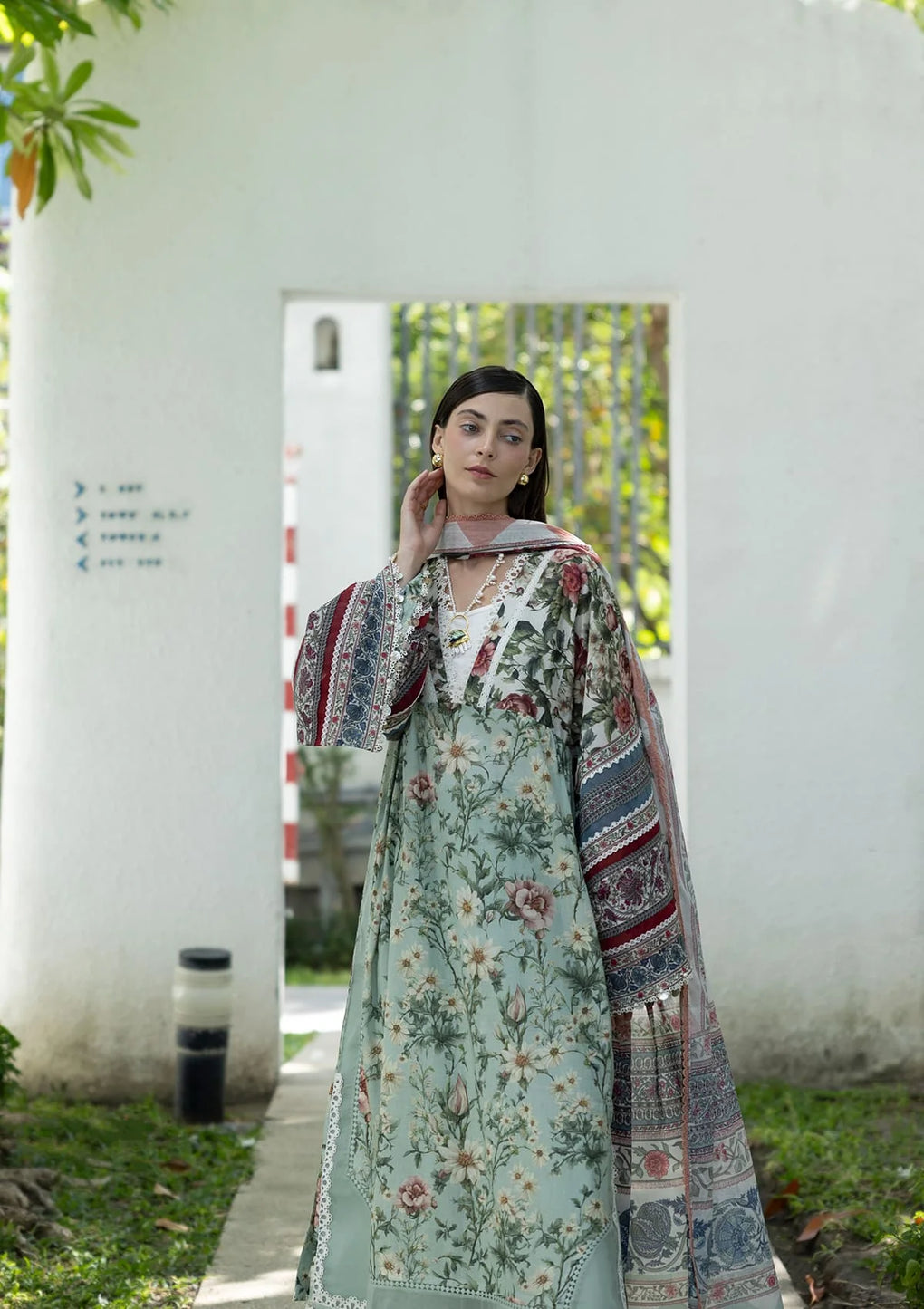 Elaf Premium | Prints Collection 26 | EPN-6B OPALINE GARDEN-4
