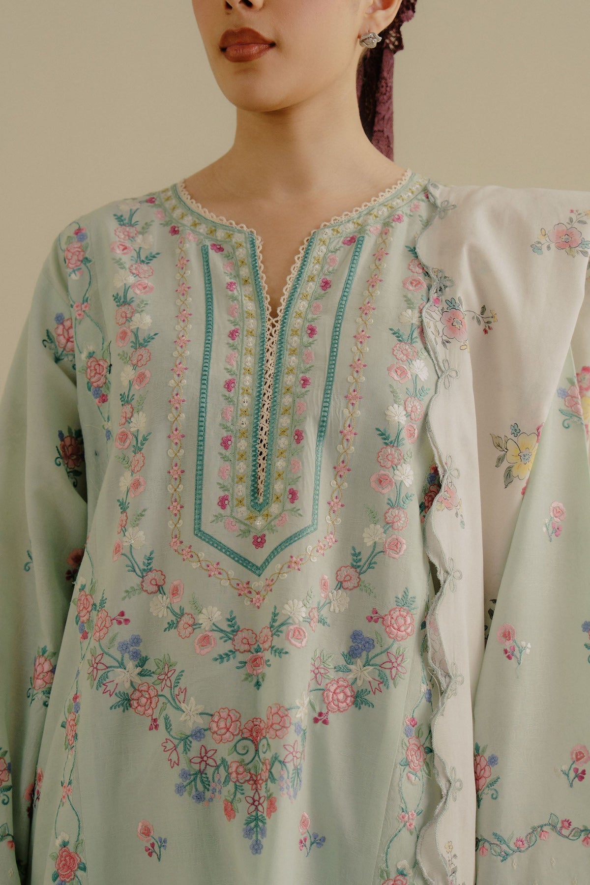 Zara Shahjahan | Coco Lawn 25 | Zeest-9A -  Zara Sahjahan Ladies Clothes - Original Designer Dress - House of Maryam