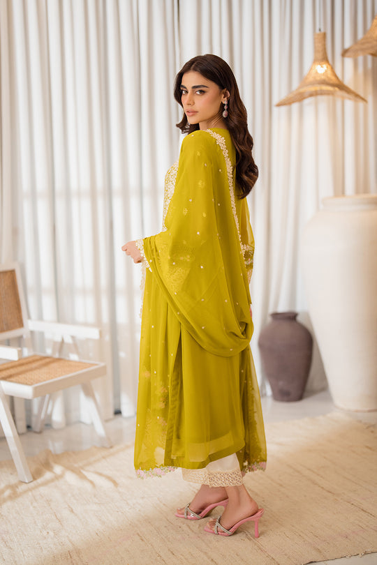 Azure | Ensembles Embroidered Formals | Amber Glow -  Azure Ladies Clothes - Original Designer Dress - House of Maryam