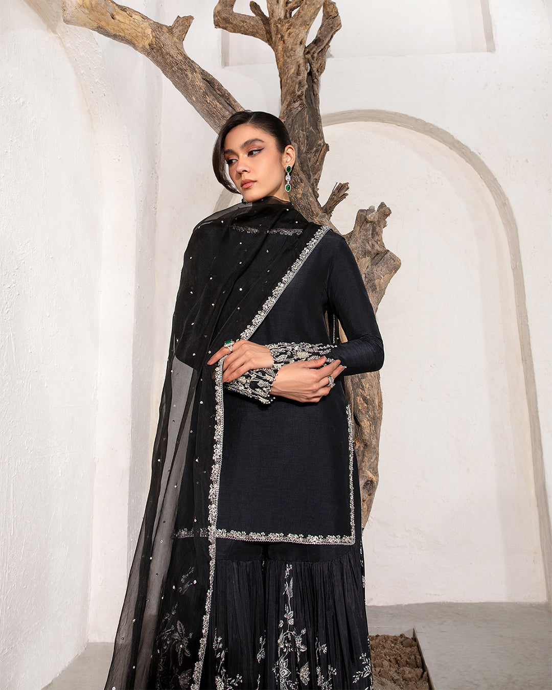 Faiza Saqlain | Lenora Luxury Pret | Ciar by Designer Faiza Saqlain - House of Maryam - Pakistani Designer Ethnic Wear in {{ shop.shopifyCountryName }}