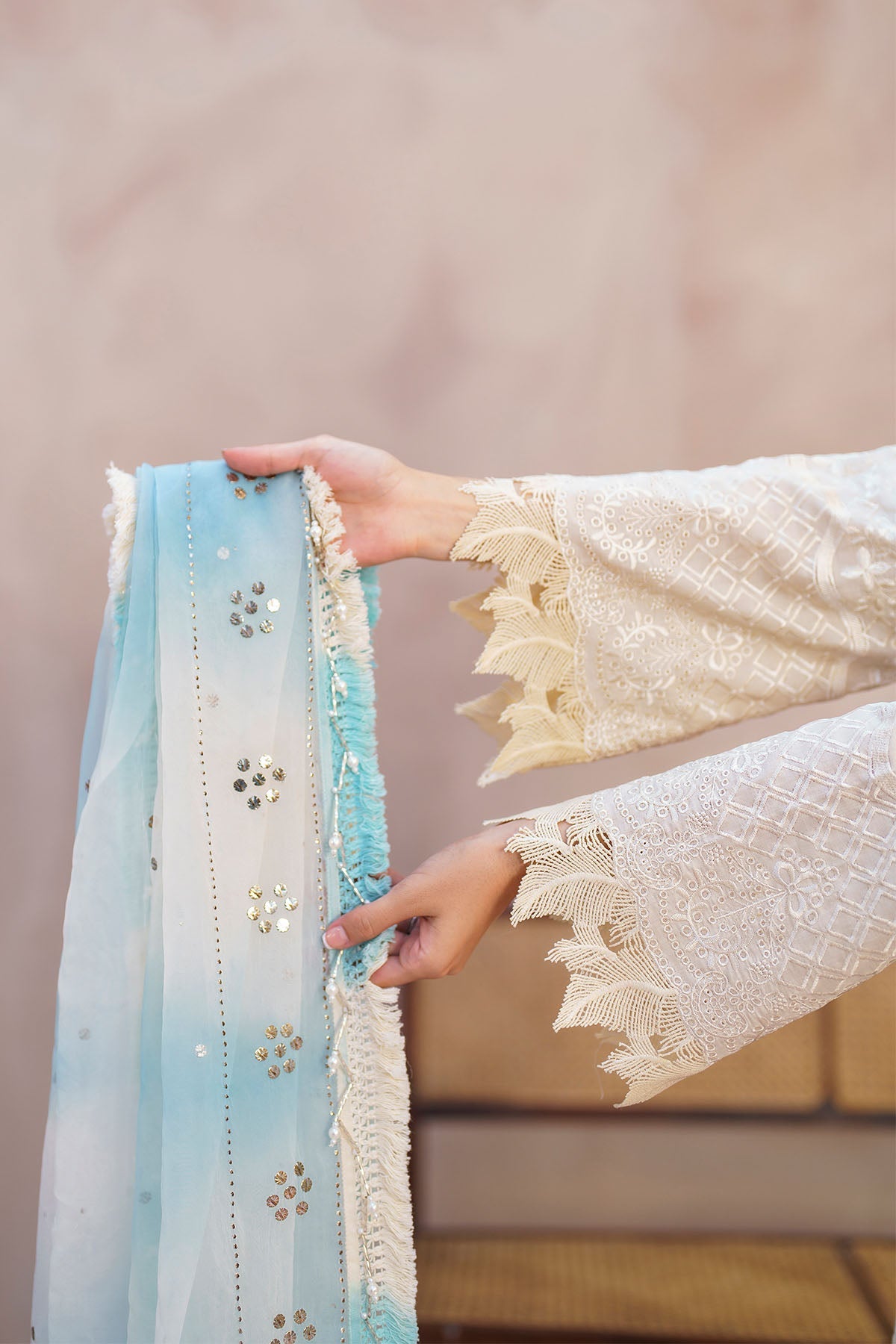 Nureh | Bazaar Lawn | NS-140 -  Nureh Luxury - Original Designer Dress - House of Maryam