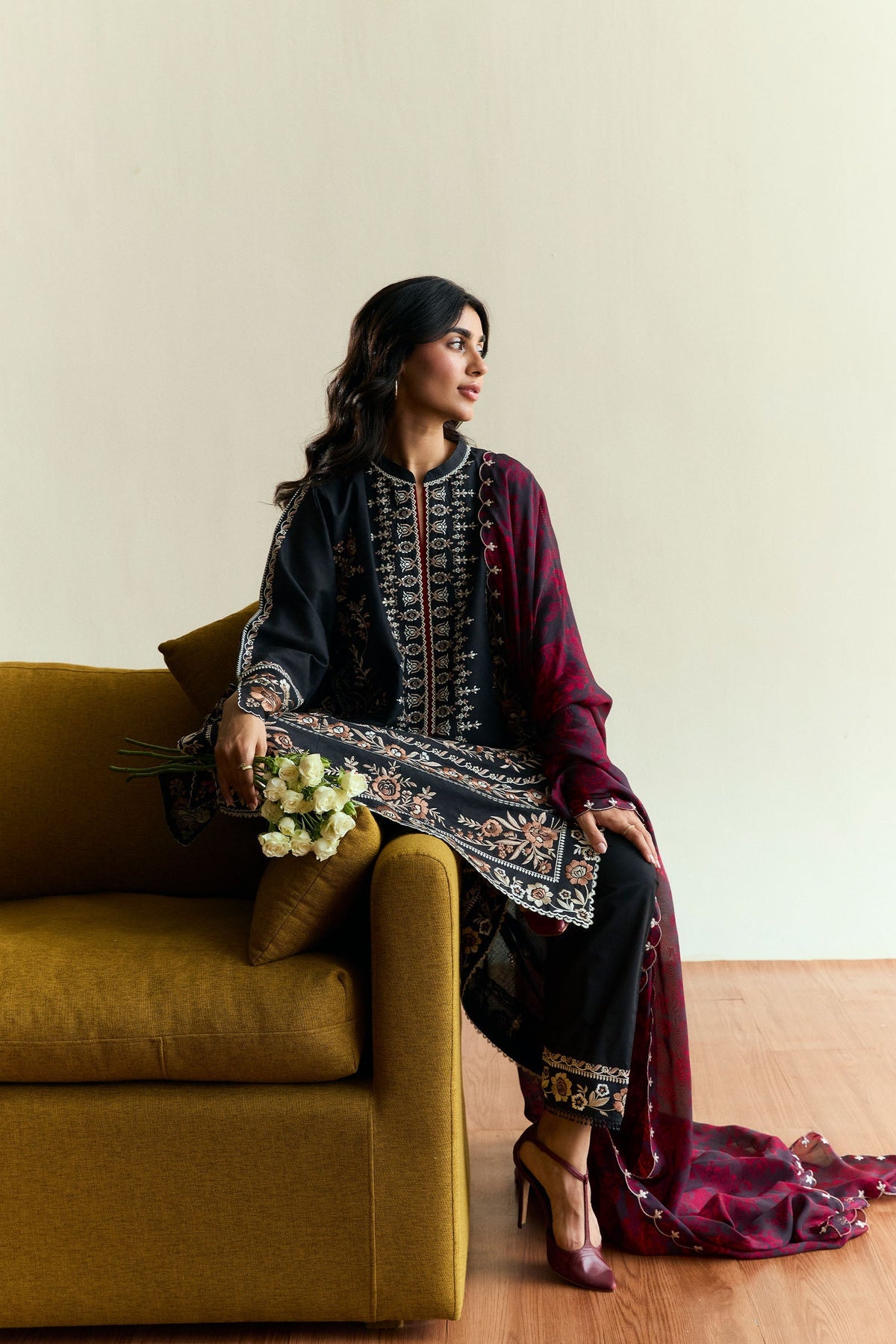 Zara Shahjahan | Coco Eid Edit | Velour-D2 -  Zara Sahjahan Ladies Clothes - Original Designer Dress - House of Maryam
