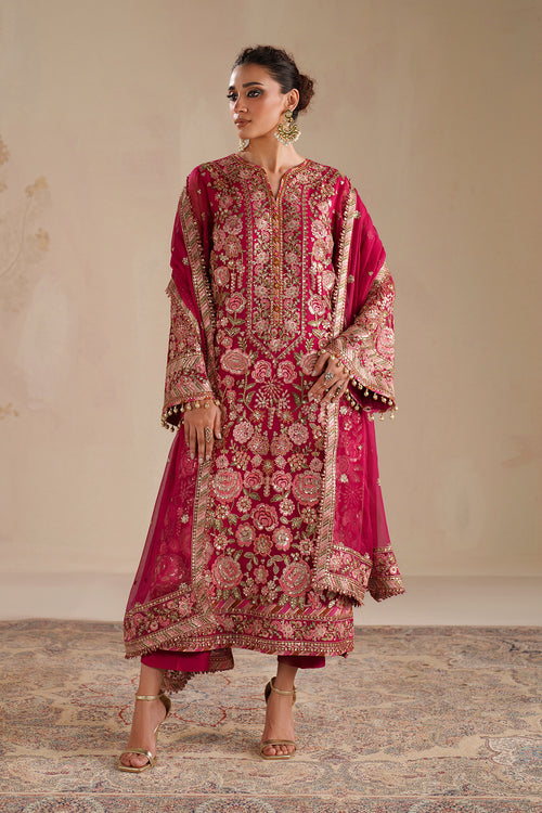 Baroque | Formals Collection | EMBROIDERED CHIFFON UF-4363, image 4