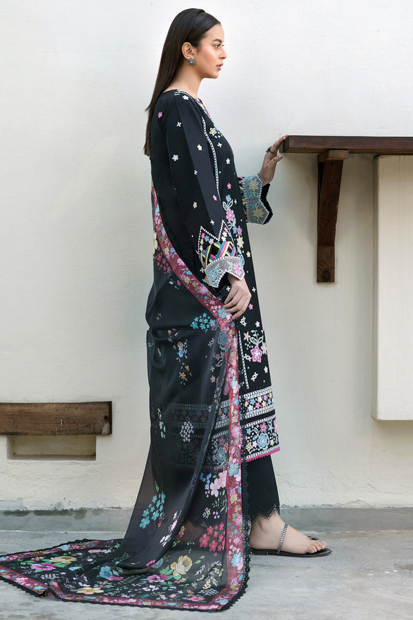 Farasha | Summer Weaves Embroidered Lawn | Ember Shadow -  Farasha Ladies Clothes - Original Designer Dress - House of Maryam